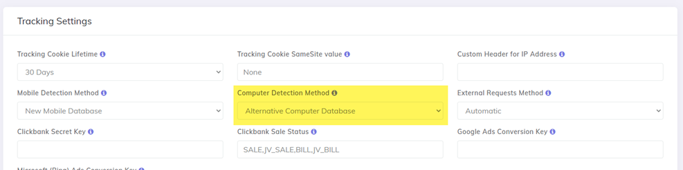 Computer Detection Method