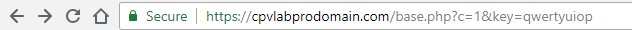 SSL Certificate in browser