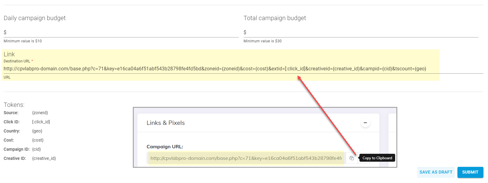 Galaksion Add Campaign