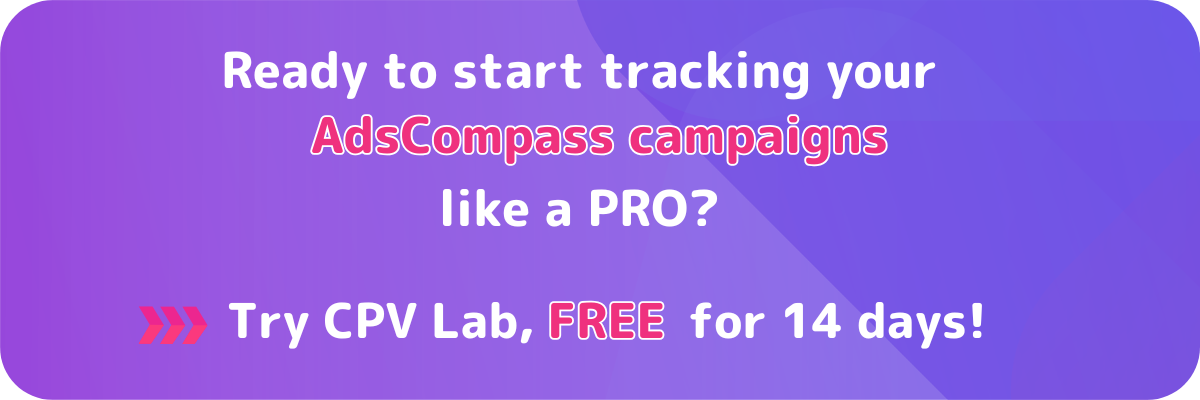 Track AdsCompass with CPV Lab