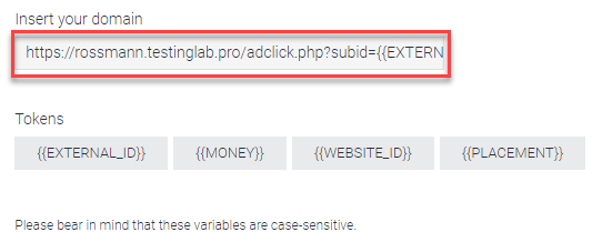 Mobidea Postback URL2