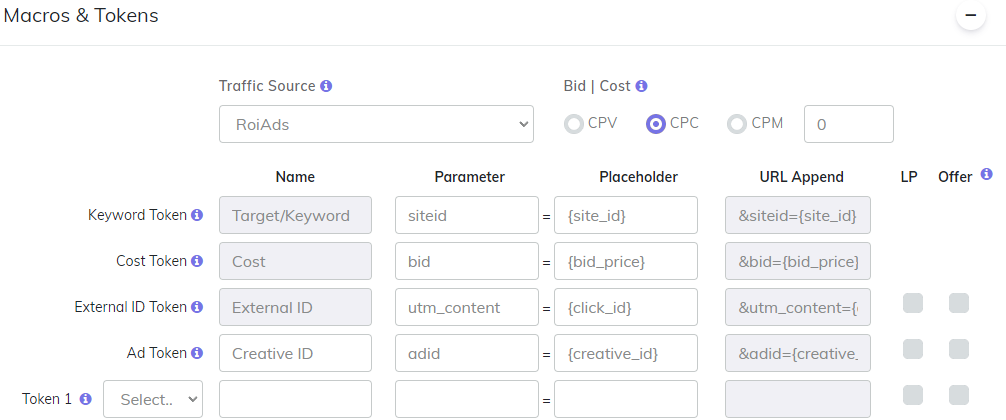 Macros and Tokens